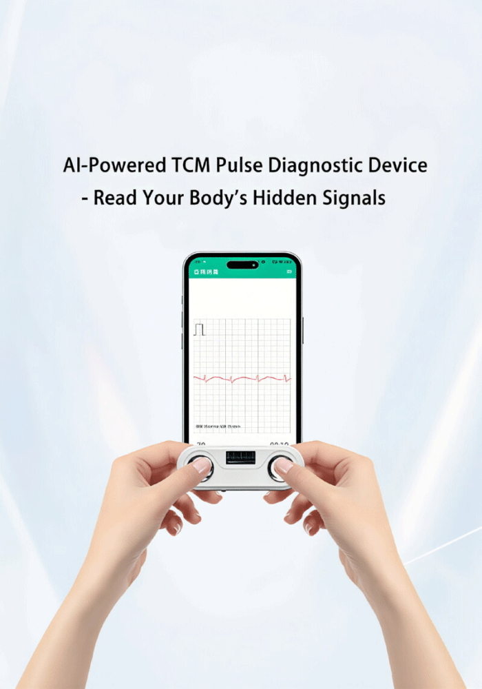 AI Pulse Diagnostic Device - Smart TCM Body Scanner & Health Analyzer